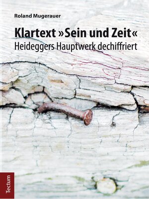 cover image of Klartext "Sein und Zeit"